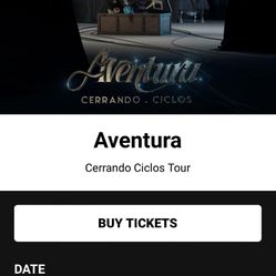 AVENTURA tickets