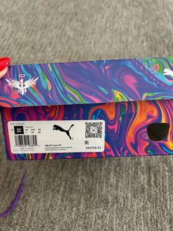 Boys Size 2 Puma LaMelo basketball sneakers