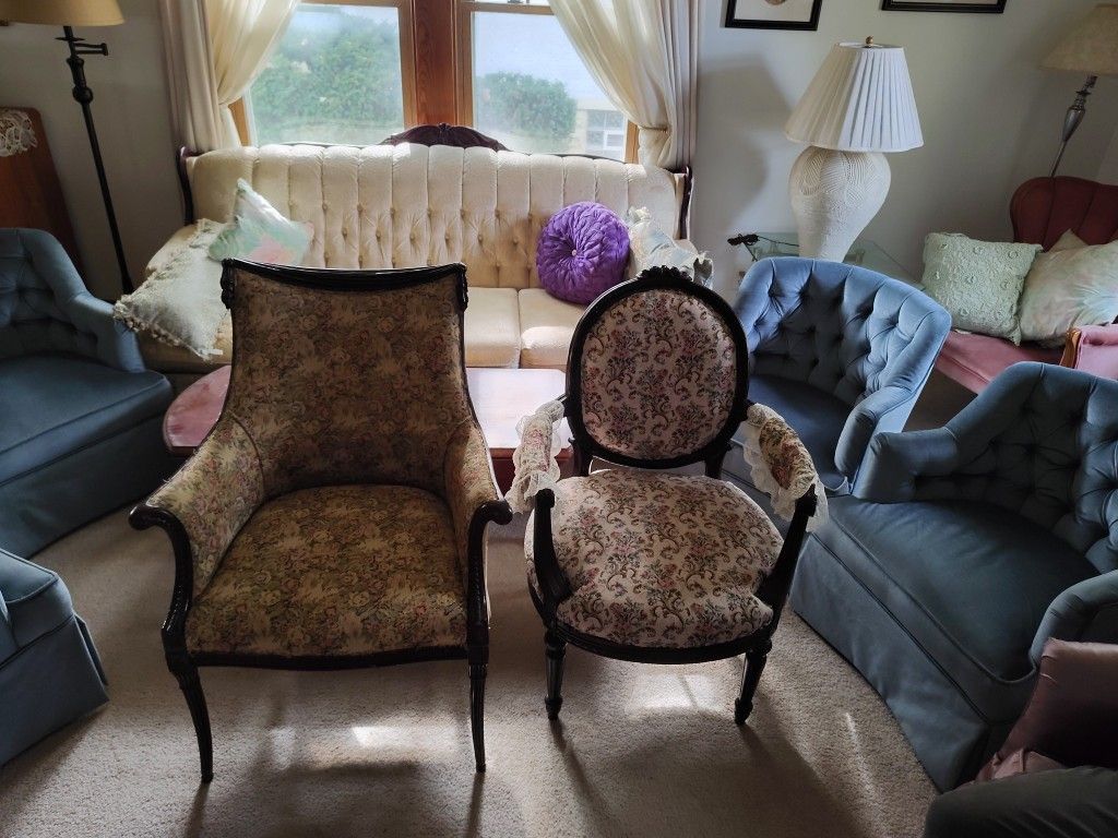 Two Antique Chairs For Sale 