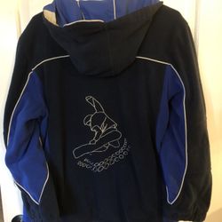 Boys-Winter Fleece Reversable Ski/Snow Board Jacket