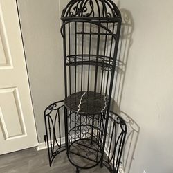 Wine Rack With Doors 