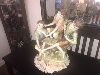 Huge Italian Bisque “The Cheaters”