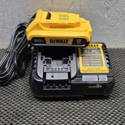 Dewalt  Battery  And  Charger 