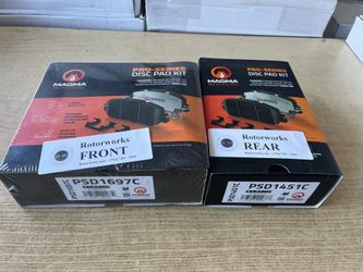 Honda Accord Sport 16-17 Front and Rear Magma Pro Ceramic Brake Pads