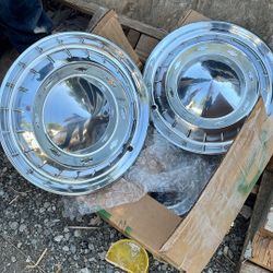 Chevy Hub Caps 1955
