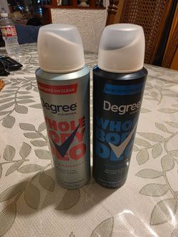 DEGREE WHOLE BODY DEODORANT