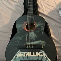 Metallica Acoustic Guitar 