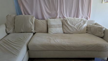 Sectional Beige Couch