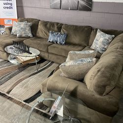 *LAST 2 IN STOCK*Jessa Place Dune 3 Piece COMFY & PLUSH Sectional Couch Sofa (DELIVERY AVAILABLE/$50 DOWN & ITS YOURS🟢) Sectional Couch Sofa Recliner