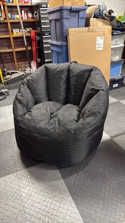 Large Black Bean Bag Chair