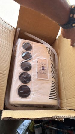 DC 12V RV Air Conditioner, 11000 BTU Truck Camper Rooftop A/C Unit, Fast Cooling, Low Noise Universal Electric Automotive AC for Motorhome, Van, Tract
