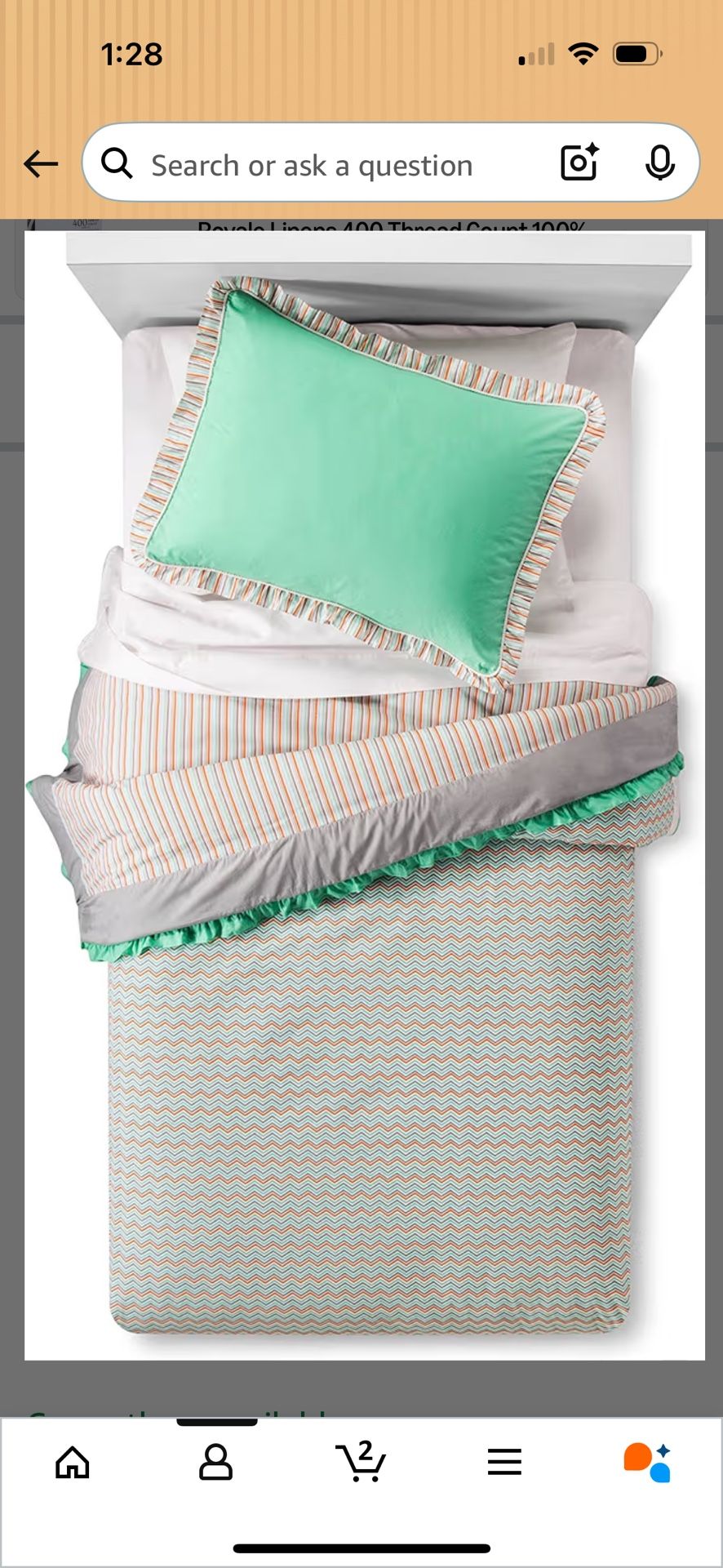 Twin Comforter Set - Reversible