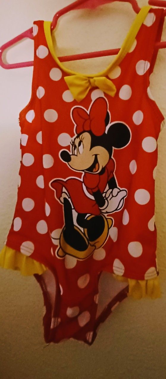 Baby Girls Disney Minnie Mouse Bathsuit 18-months