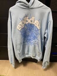 Good Condition Spdr Hoodie Sky Blue Color Way