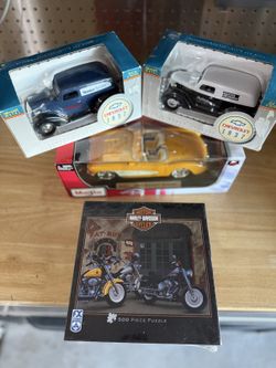 Classic Cars Die Cast Toys Collectibles Lot