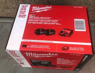 Milwaukee 18-Volt Lithium-Ion High Output Starter Kit
