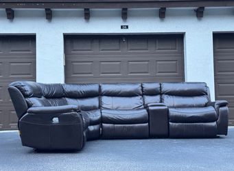 Sofa/Couch Sectional - Recliners - Leather - Delivery Available 🚛