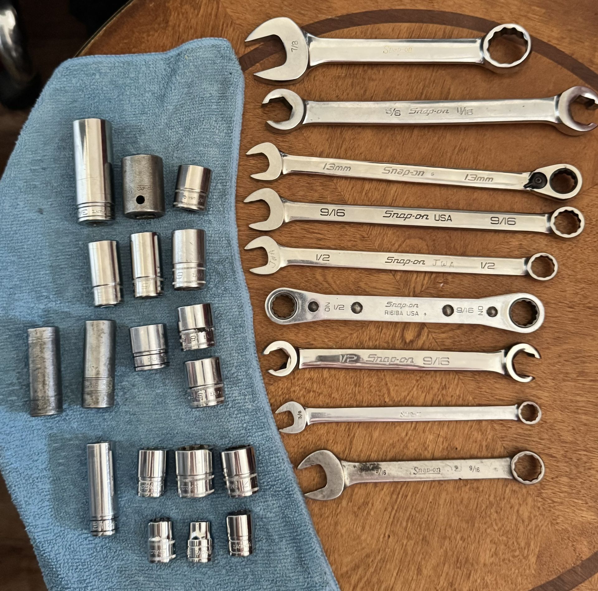Snap-On Tools Different Sizes