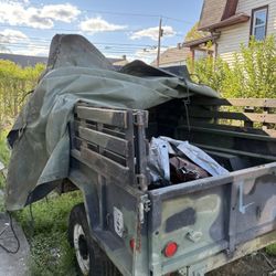 Military 3/4 Ton Cargo Trailer (2-Wheel) – Heavy Duty