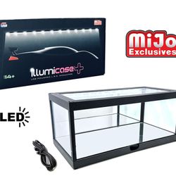 Illumicase Plus 14 Inch Plastic Display Case with LED Lighting and Mirror – MiJo Exclusives