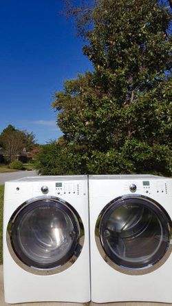 🌊(Stackable) Updated Matching FrontLoader GE Electrolux Washer and Dryer Set Available🌊