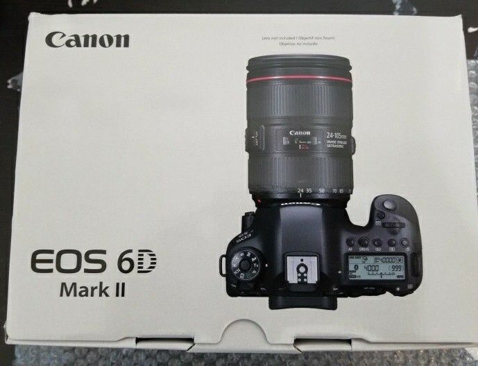 Canon 6D Mark ii ...Brand new Body only