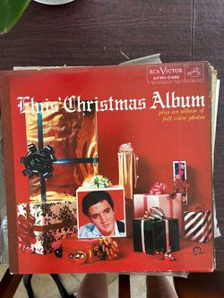 Elvis' Christmas Album Vinyl LP RCA Victor