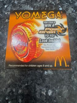 2000 McDonald's Vintage Yomega #3 XBrain Tailspinner Orange