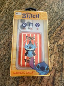 Disney Stitch Halloween MagSafe Magnetic Wallet