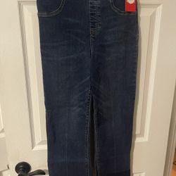 NWT Spanx Cropped Jeans, Size Medium