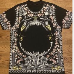 Givenchy Shark Mermaid Floral Shirt