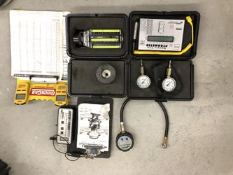 Race car set up tools and more
