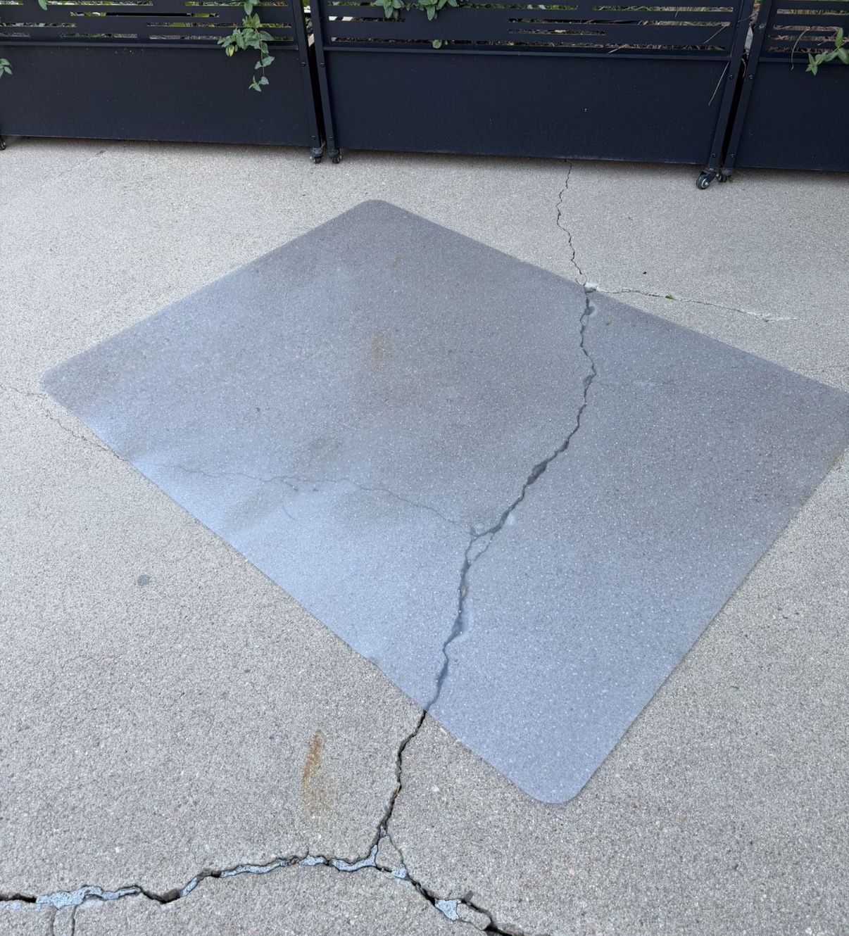 Desk Chair Clear Matt