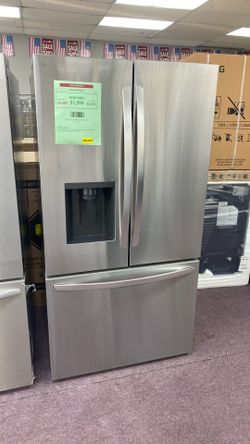 LG Counter-Depth MAX 25.5-cu ft 3 -Door 36-in Wide with Dual Ice Maker ( Print-Proof Stainless Steel) ENERGY STAR Certified