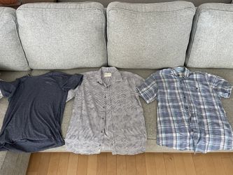 (3) size medium men shirts