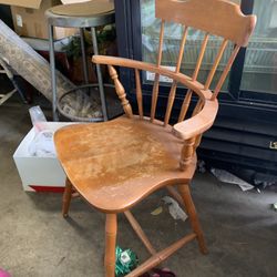 wood chair