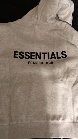 Essentials hoodie light oak