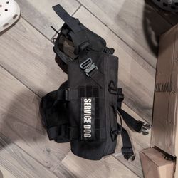 Dog Vest With Service Dog Decals- Removable