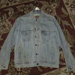 Levi's 70507 Vintage 80's-90's Made In USA Jean Denim Trucker Jacket XLarge Xl date  code made 1993