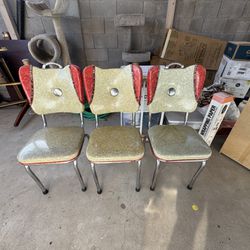1950s Vintage Diner Chairs 