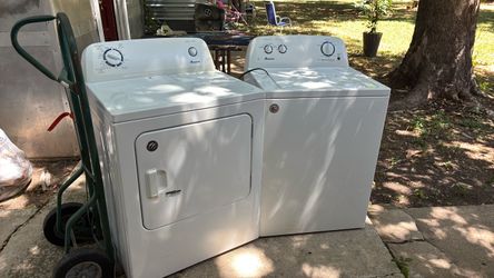 Amana washer dryer set