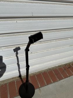 Floor Stand Phone Holder with Adjustable Arm