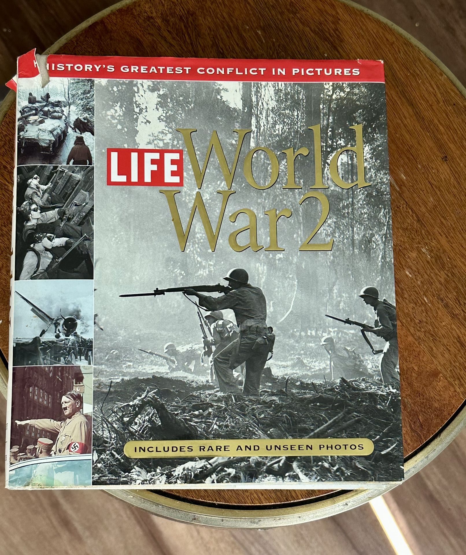 LIFE World War 2 Hardcover Photo Book – Includes Rare & Unseen Photos