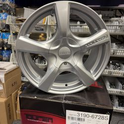 (Set of 4) Touren TR9 16x7 5x105/5x108 +42mm Silver Wheels Rims 16" Inch