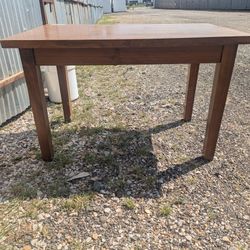 Solid Wood Library Or Dining Table 