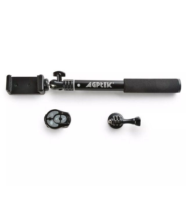 Telescoping Selfie Stick w/Wireless Remote
