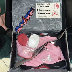 Jordan 5 Pink Awakes Ny Size 10 