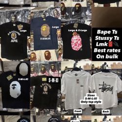 Bape Shirts Size S-xl