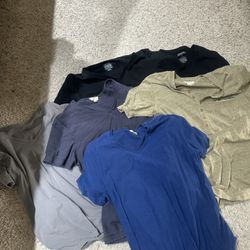 Cotton Mens V Necks Medium