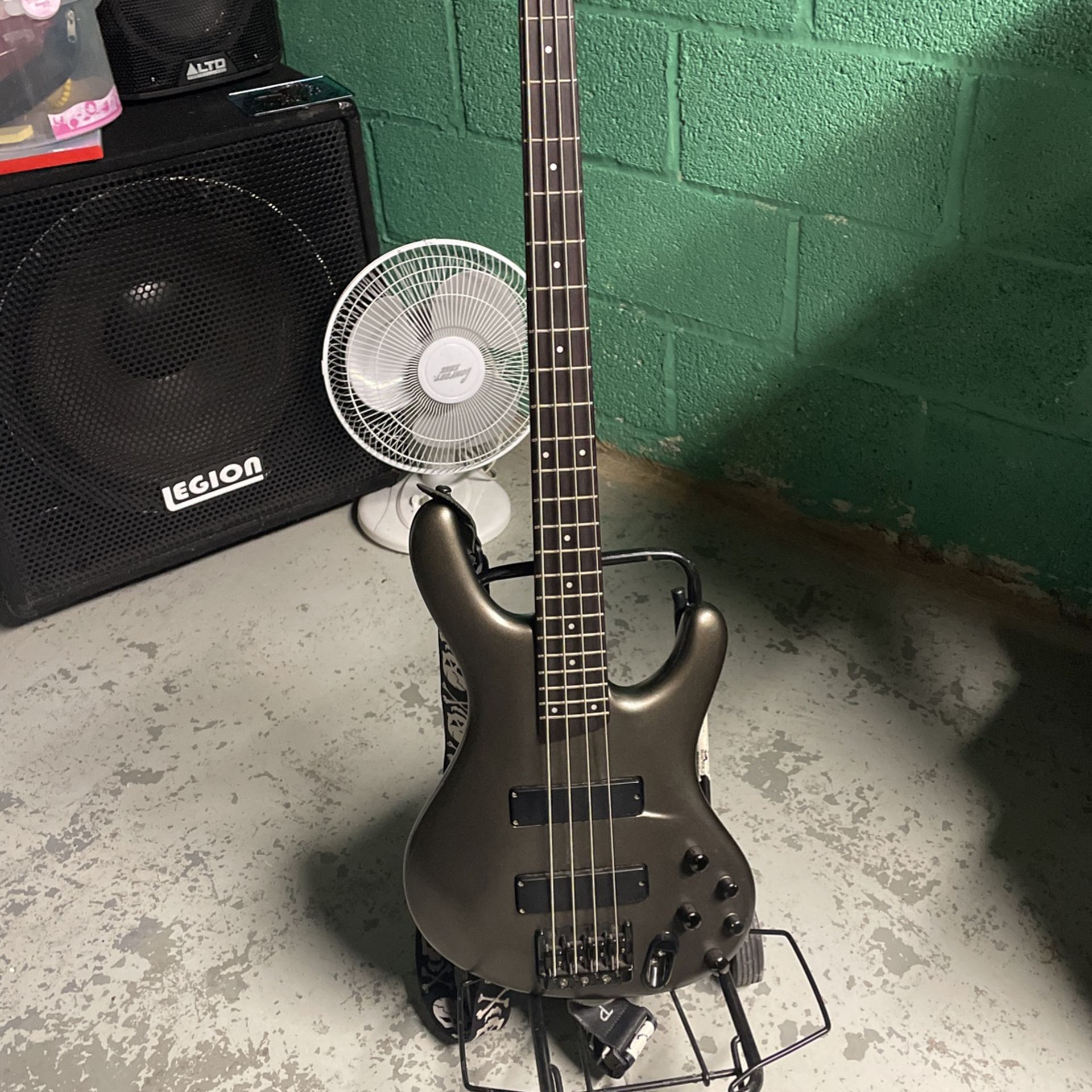 Ibáñez Ergodyne Bass Guitar And Carrie Bag